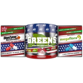 BIG Pack DI G PRO Greens 150 gr + Probiotico 60 caps + Digezyme 60 caps BIG Pack DI G PRO Greens 150 gr + Probiotico 60 caps + Digezyme 60 caps