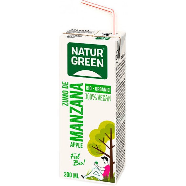 Naturgreen Pack Zumo Manzana 3 X 200 Ml