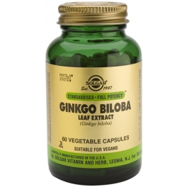 Solgar Ginkgo Biloba Hoja 60 caps Solgar Ginkgo Biloba Hoja 60 caps