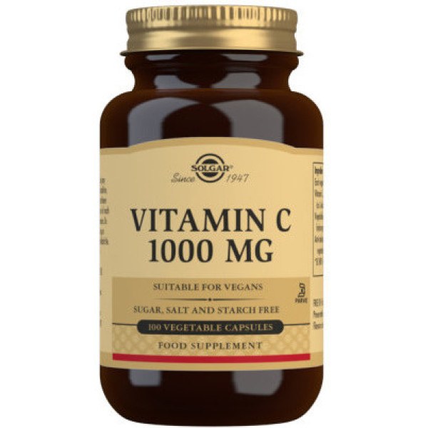 Solgar Vitamine C 1000 mg 100 gélules