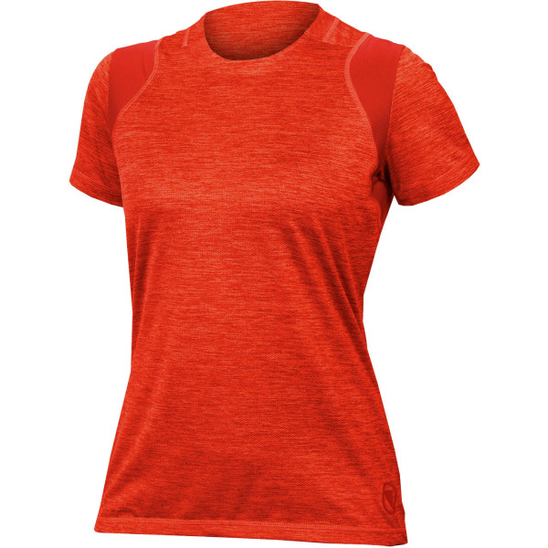Endura Camiseta Singletrack M/c Para Mujer Pimenton Mujer