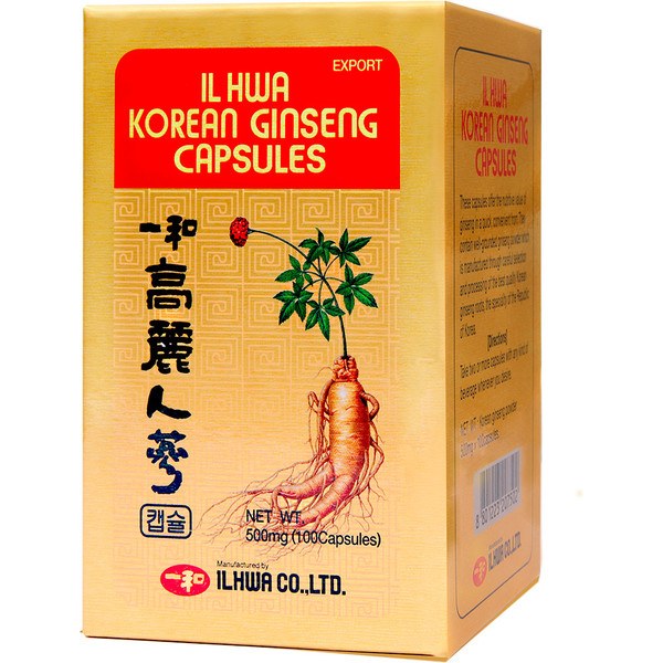 Tongil Ginseng Coréen Il Hwa Pot de 100 Gélules