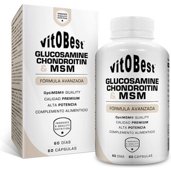 Vitobest Glucosamine Chondroitin & Msm 60 Caps