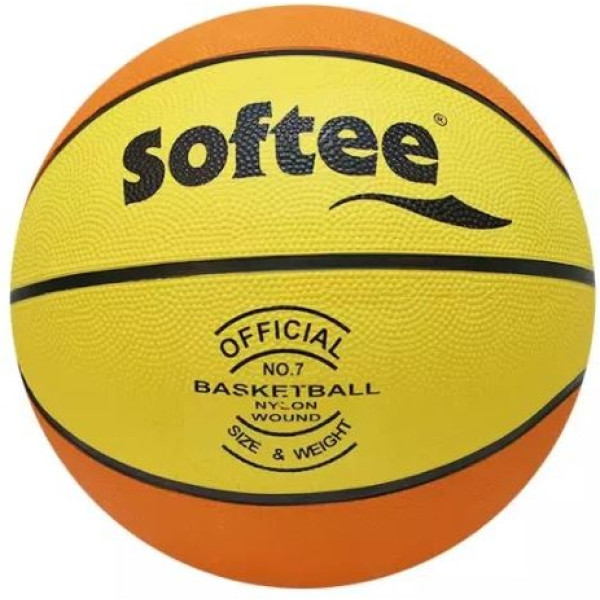 Softee Balón Baloncesto Nylon Amarillo Naranja