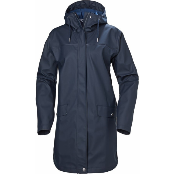 Helly Hansen W Moss Rain Coat Navy (597)