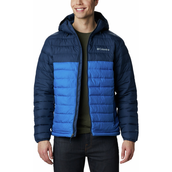 Columbia Powder Lite - Hooded Jacket Bright Indigo (432)