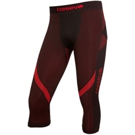 Coreevo Malla Compression 3/4 Negro-Rojo Coreevo Malla Compression 3/4 Negro-Rojo