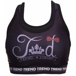 Trend Top Fitness Mujer Lazo Black Trend Top Fitness Mujer Lazo Black
