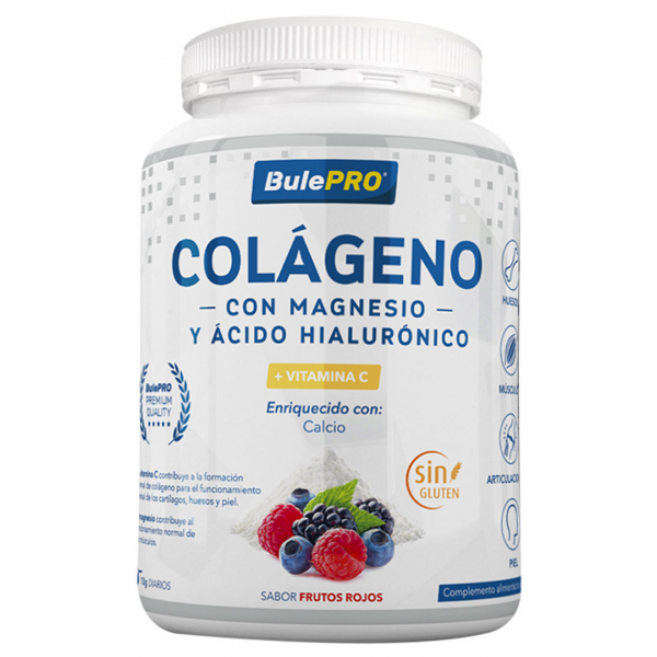 BulePRO Colageno con Magnesio y Acido Hialuronico 300 gr