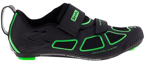 Spiuk Sportline Zapatillas Trivium Triathlon Unisex 2015 Negro - Verde - Negro Spiuk Sportline Zapatillas Trivium Triathlon Unisex 2015 Negro - Verde - Negro