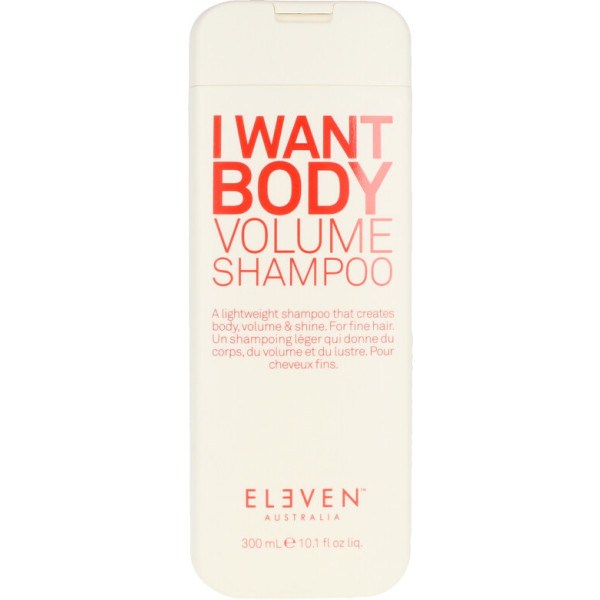 Eleven Australia I Want Body Volume Shampooing 300 ml Unisexe