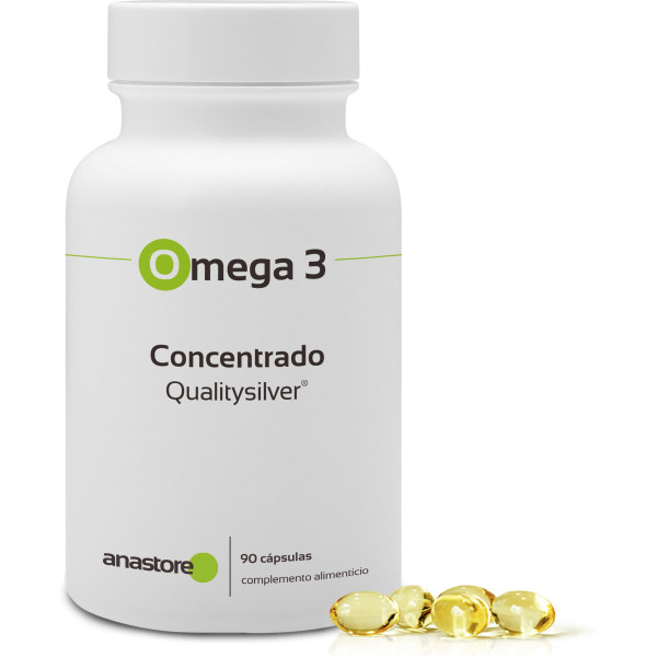 Anastore Omega 3 * 500 Mg / 90 Cápsulas *  Un Producto Puro Estable Y De Calidad