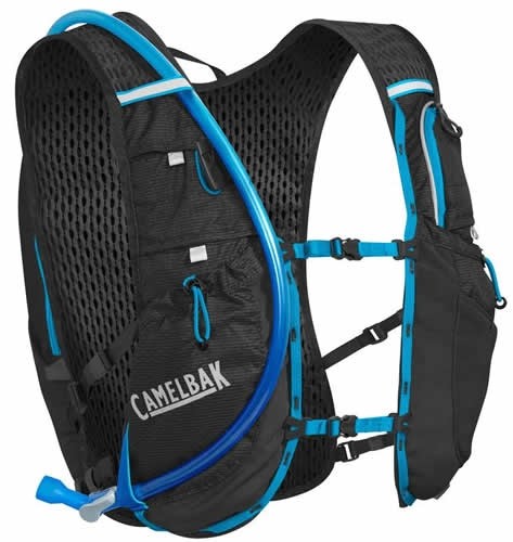 Camelbak Mochila Ultra 10 Vest 8l + Deposito Crux 2l Negro Azul Camelbak Mochila Ultra 10 Vest 8l + Deposito Crux 2l Negro Azul