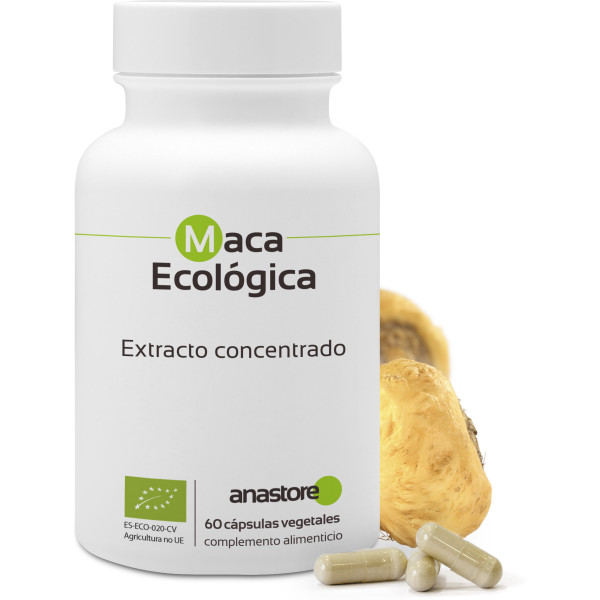 Anastore Maca Andina Ecológica * 500 Mg / Cápsulas * Extracto Concentrado 4:1