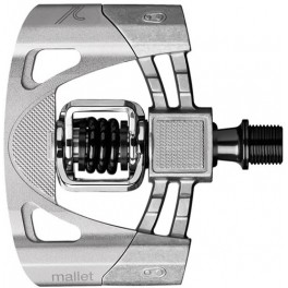 Crank Brothers Pedales Mallet 2 Negro - Plata Crank Brothers Pedales Mallet 2 Negro - Plata