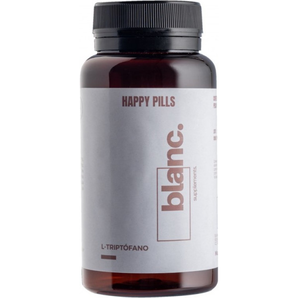 Blanc Supplements Happy Pills- L-triptófano 60 Cápsulas