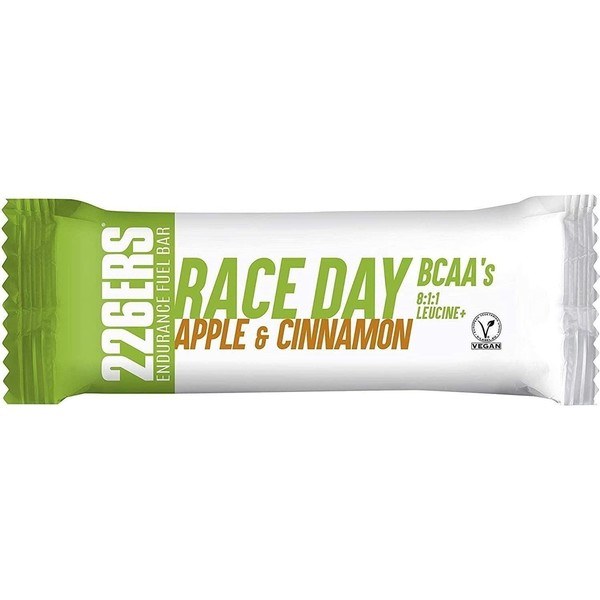 226ERS Race Day Bar BCAAs 1 barrita x 40 gr - Barritas Energéticas Veganas con BCAA's y Leucina