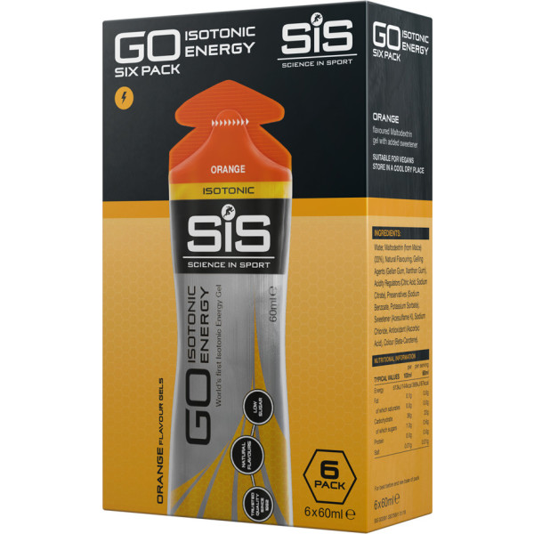 Sis (science In Sport) Sis Go Isotonic Energy 6 Geles X 60 Ml