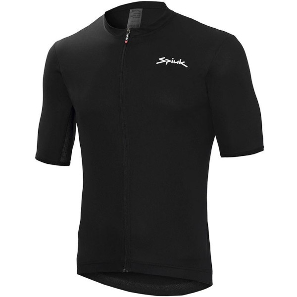 Spiuk Sportline Maillot Manga Corta Anatomic Classic Hombre Negro