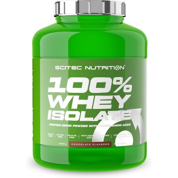 Scitec Nutrition 100% Whey Isolate con L-Glutamina adicional 2 kg