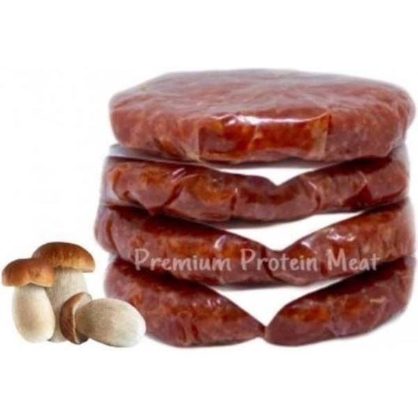 Premium Protein Meat Bandeja De 5 Hamburguesas De Ternera 5 Unidades X 100 Gr