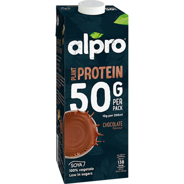 Alpro Bebida De Soja Proteína Chocolate 1 L
