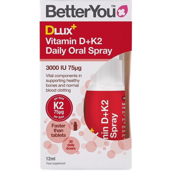 Better You Spray Oral Diario Dlux Vitamina D + K2 12 Ml