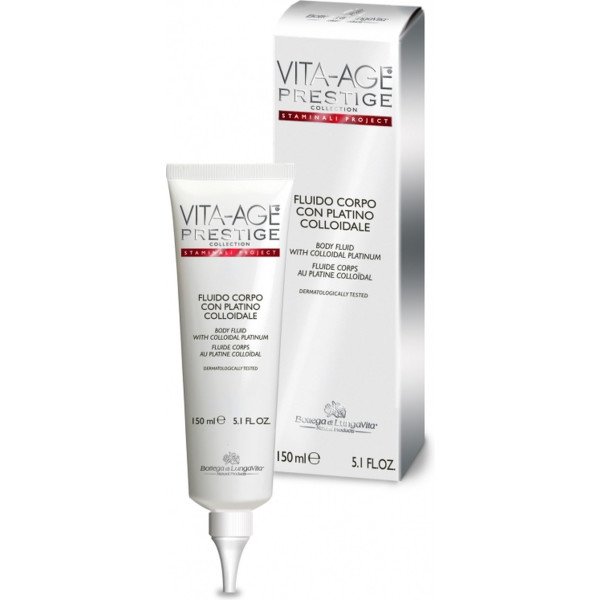 Bottega Di Lungavita Fluido Corporal Con Platino Coloidal 150 Ml