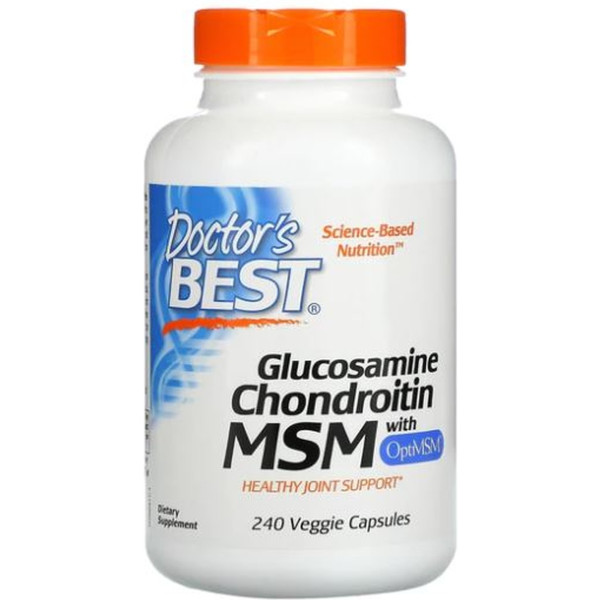 Doctors Best Glucosamina Condroitina Msm Con Optimsm 240 Caps