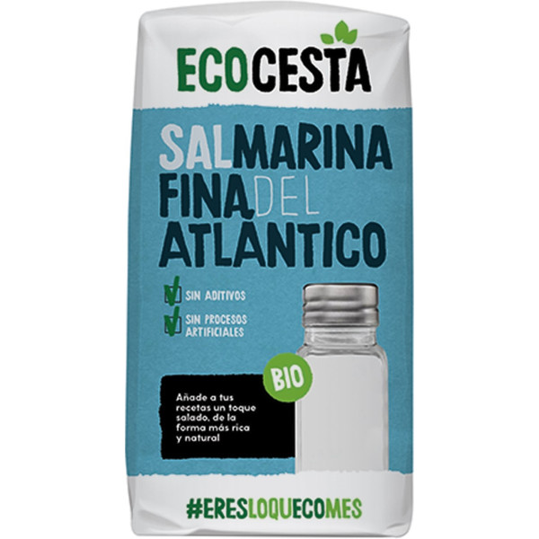 Ecocesta Sal Marina Fina Bio 1 Kg