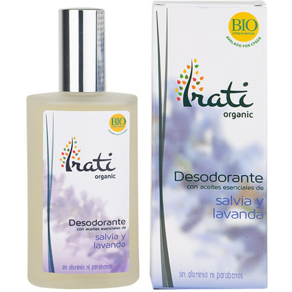 Irati Organic Desodorente Spray Salvia Y Lavanda Bio. 100 Ml