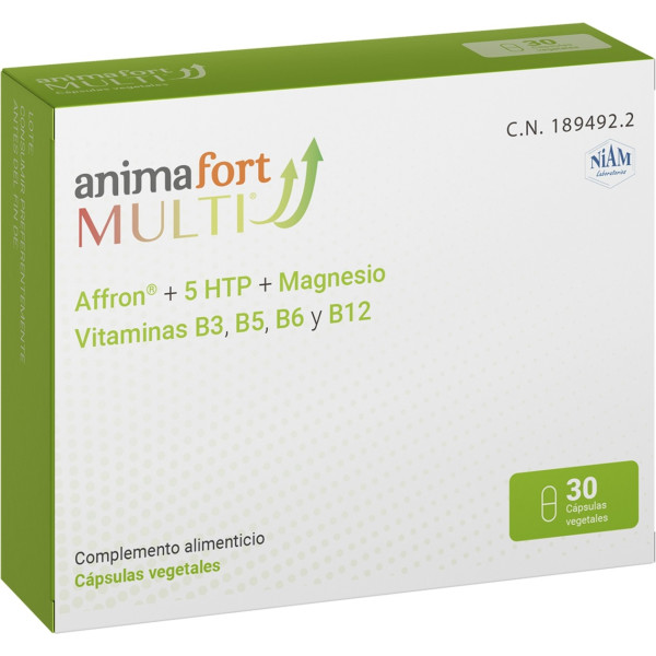 Laboratorios Niam Animafort Multi 30 Caps Vegetales