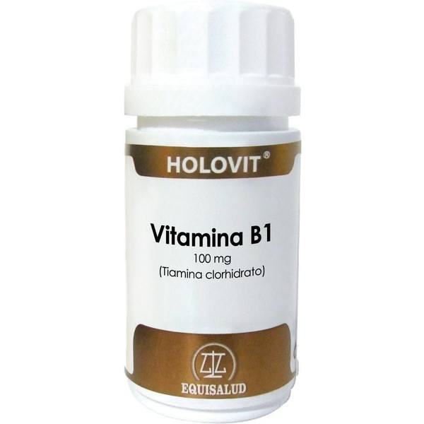 Equisalud Holovit Vitamina B1 100 Mg 50 Caps.