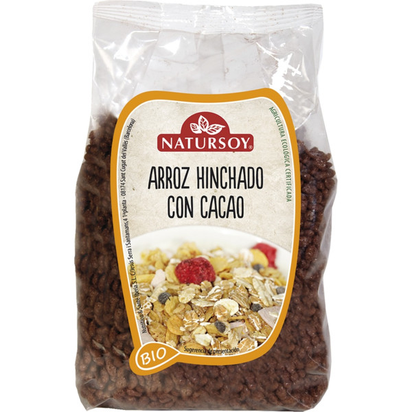 Natursoy Arroz Hinchado Con Cacao 250 G