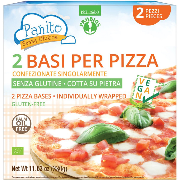 Probios Base De Pizza Sin Gluten 2 Unidades