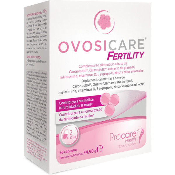 Procare Health Ovosicare Fertility 60 Caps