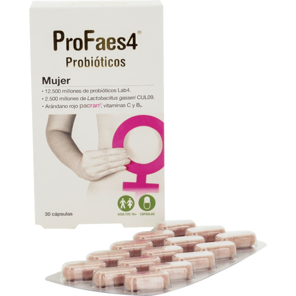Profaes4 Probiótico Mujer 30 Caps