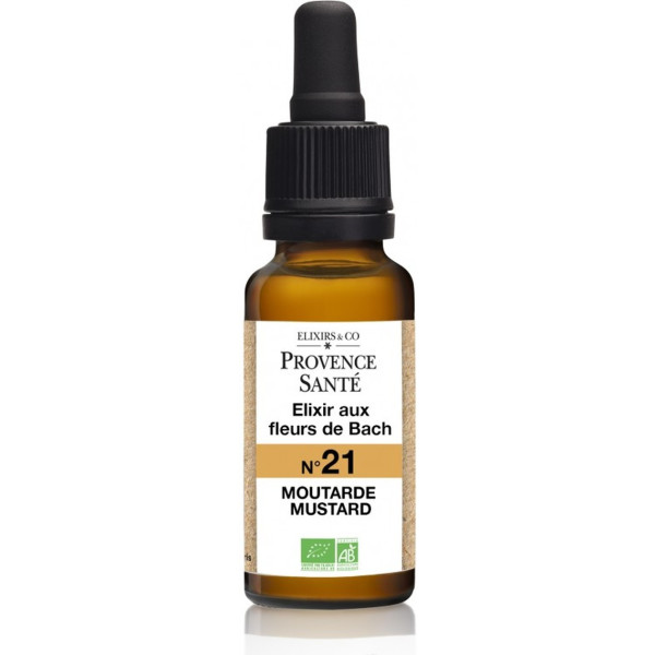 Provence Sante Elixir Flores De Bach Nº21 Mostaza Bio 20 Ml De Elixir Floral