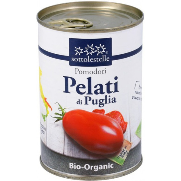 Sottolestelle Tomates Pelados De Puglia 400 G