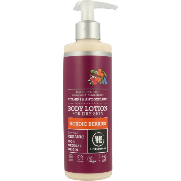 Urtekram Loción Corporal Frutos Rojos 245 Ml De Crema