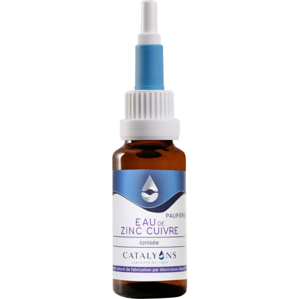 Catalyons Agua De Zinc-cobre Ionizado 20 Ml