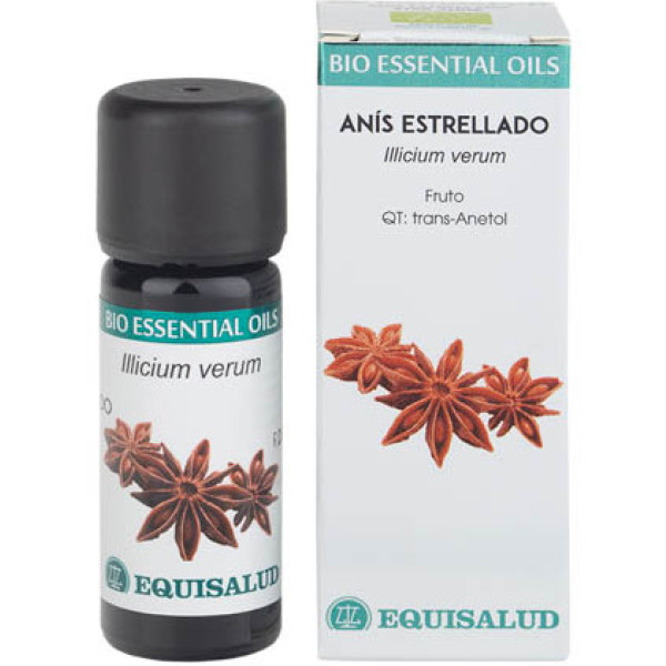 Equisalud Bio Essential Oil Anís Estrellado - Qt:trans-anetol 10 Ml.