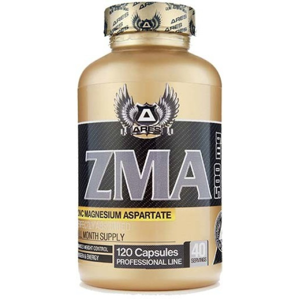 Ares Nutrition Zma Zinc Magnesium Aspartate - 120 Cápsulas