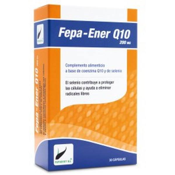 Fepa - Ener Q 10 200 Mg + Seleniometionina 30 Caps