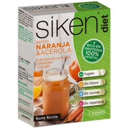 Siken Diet Smoothie de Naranja 5 sobres x 20 gr Siken Diet Smoothie de Naranja 5 sobres x 20 gr