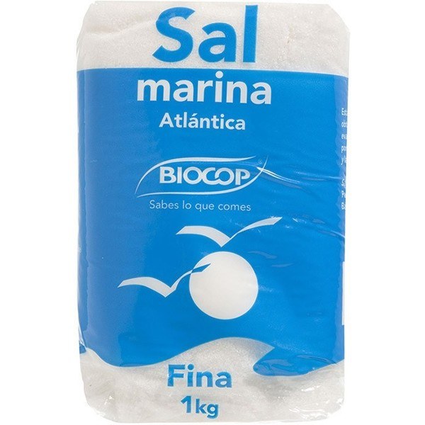 Biocop Sal Marina Atlantica Fina Biocop 1 Kg