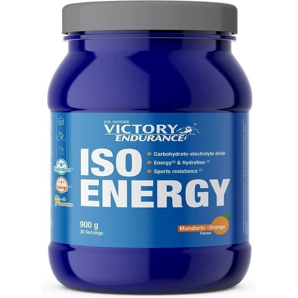 Victory Ausdauer Iso Energie 900g. Schnelle Energie und Hydration Mit zusätzlichen Mineralsalzen und angereichert mit Vitamin C