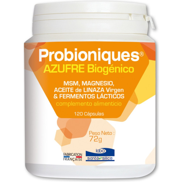 Labo Sante Silice Probioniques Azufre Biogénico 120 Cápsulas