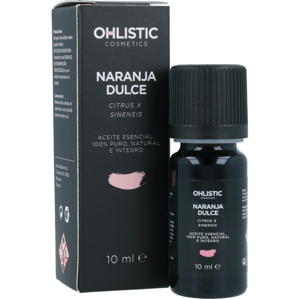 Ohlistic Cosmetics Aceite Esencial De Naranja Dulce Bio 10 Ml De Aceite Esencial