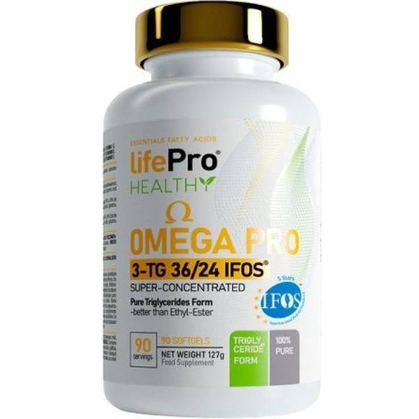 Life Pro Omega 3 Pro Ifos Tg36/24 90 Softgel